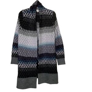 RACHEL Rachel Roy multicolored open front cardigan. Size S/M